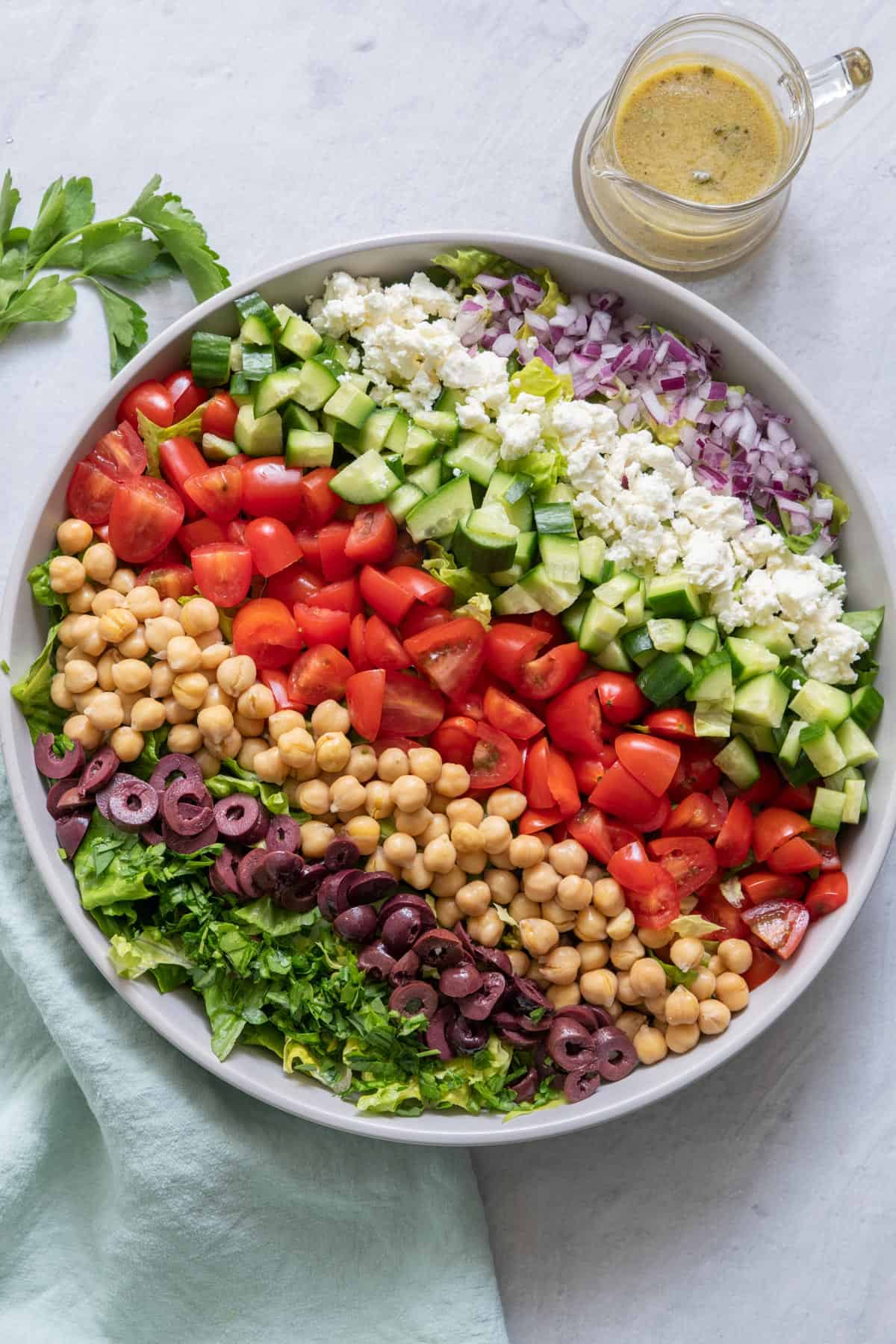 Mediterranean Chopped Salad: Versatile Meal Prep & Crowd-Pleaser